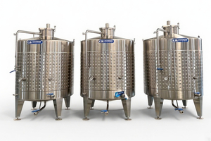 360&deg; Glycol Jacket နှင့် Smart PLC Temperature Control ပါရှိသော တိကျသောဝိုင်ဖောက်စက်