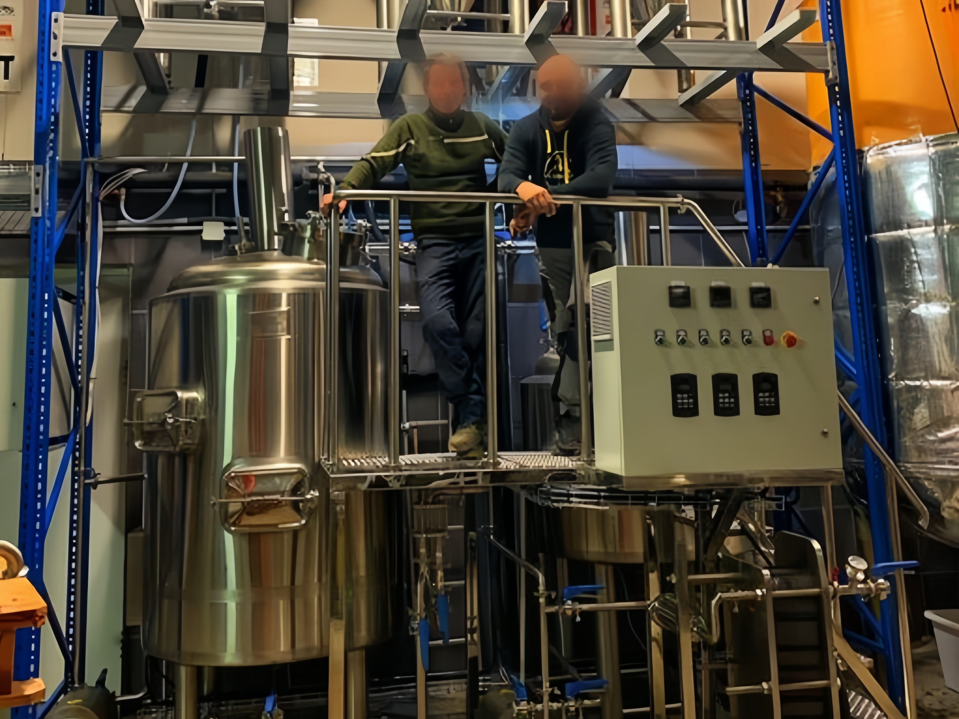 Kompaktna snaga kuhanja s kombiniranom pivnicom od 500L za francusku pivnicu