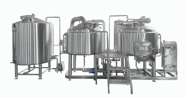 Mfumo wa Brewhouse wa Vyombo viwili vya 500L / 5BBL 